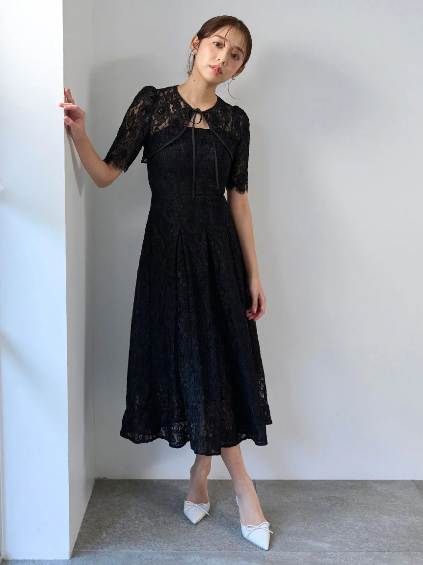 レースボレロドレス