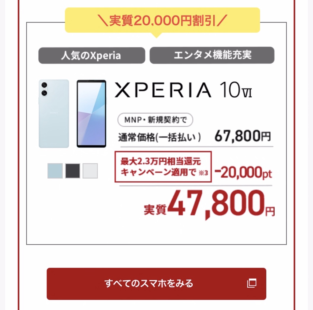 最大権限キャンペーン